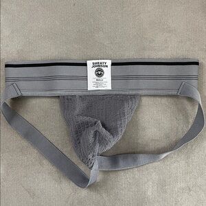 Sweaty Johnson Smoke Gray Jockstrap